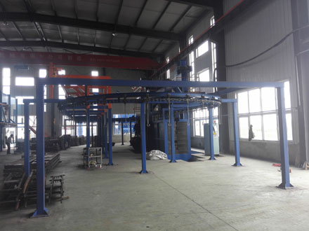 Q38系列吊链式抛丸清理机