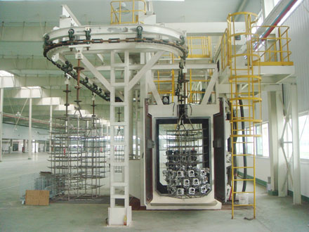 Q48系列悬链步进式抛丸清理机