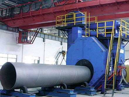 QGW系列钢管外壁抛丸清理机