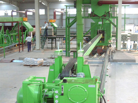 QNP系列钢管内壁喷砂机