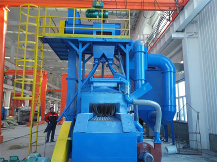 QWD网带通过式抛丸机