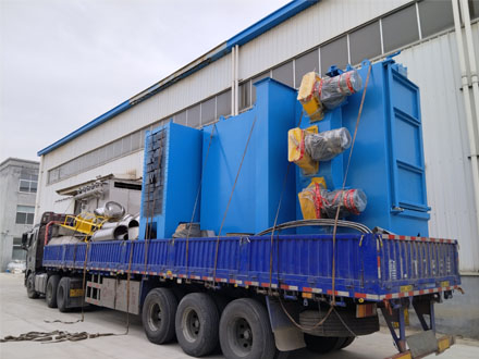 悬链式抛丸机发货