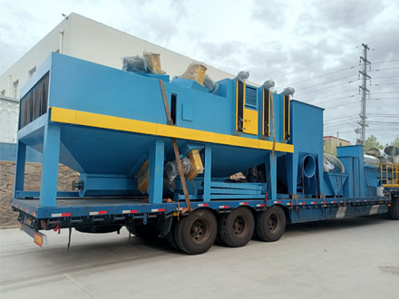 钢板抛丸机发货