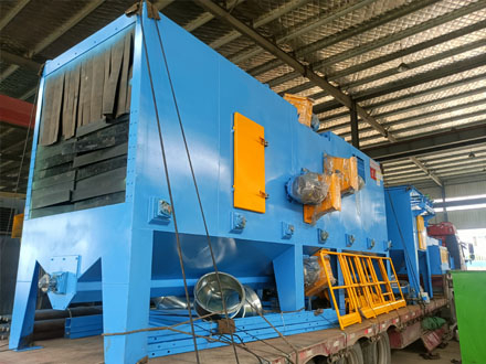 钢结构抛丸机发货